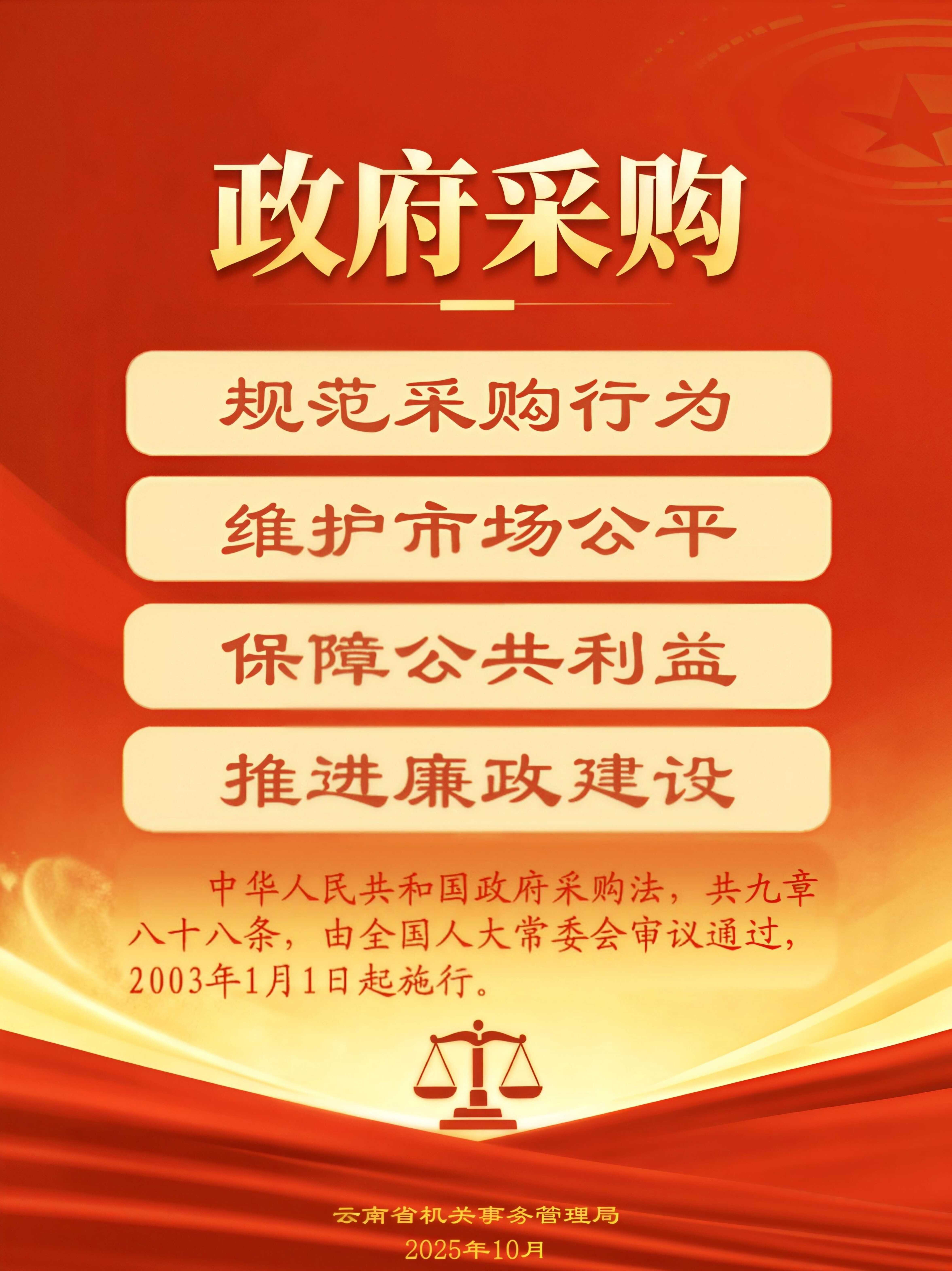 普法小课堂 - 廉洁高效、依法采购(规范政府采购行为,提高资金使用效益,云南省政府采购和出让中心持续加强政府采购法普法宣传和贯彻落实)1_page-0001.jpg